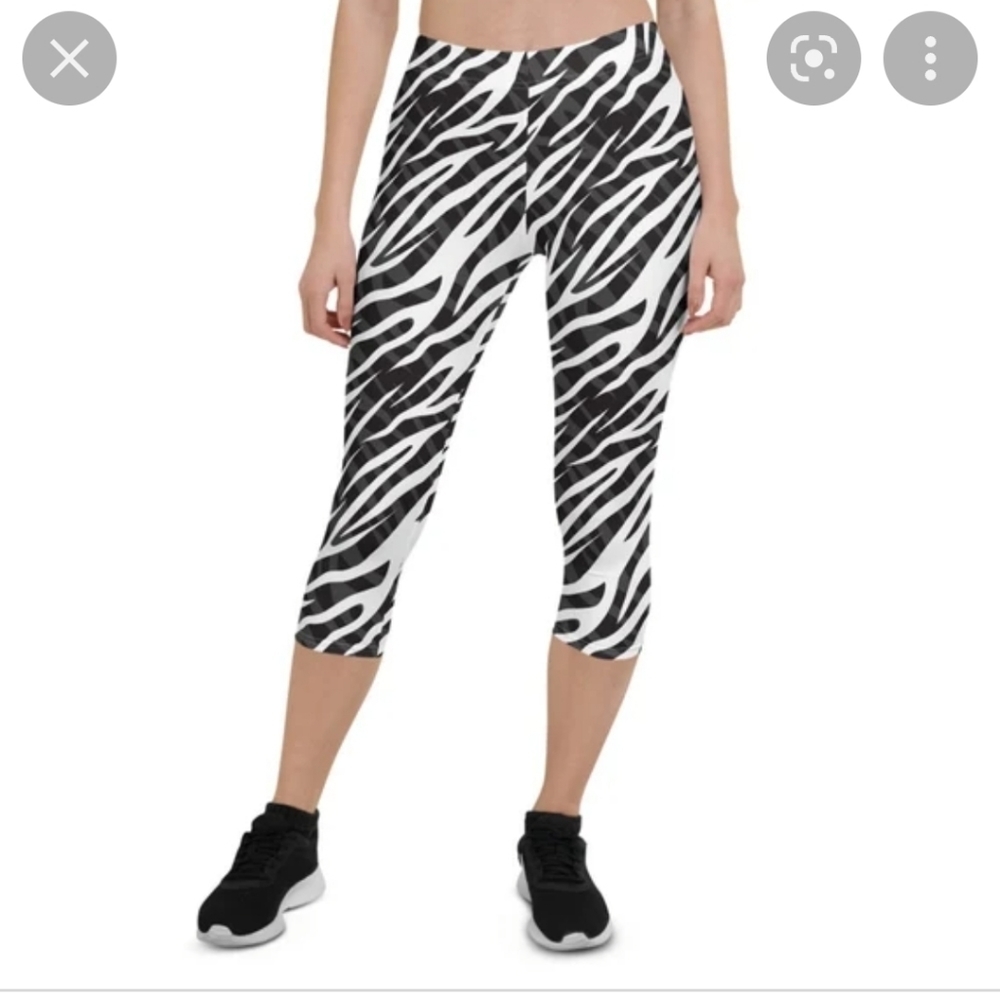 Zerbra print leggings
